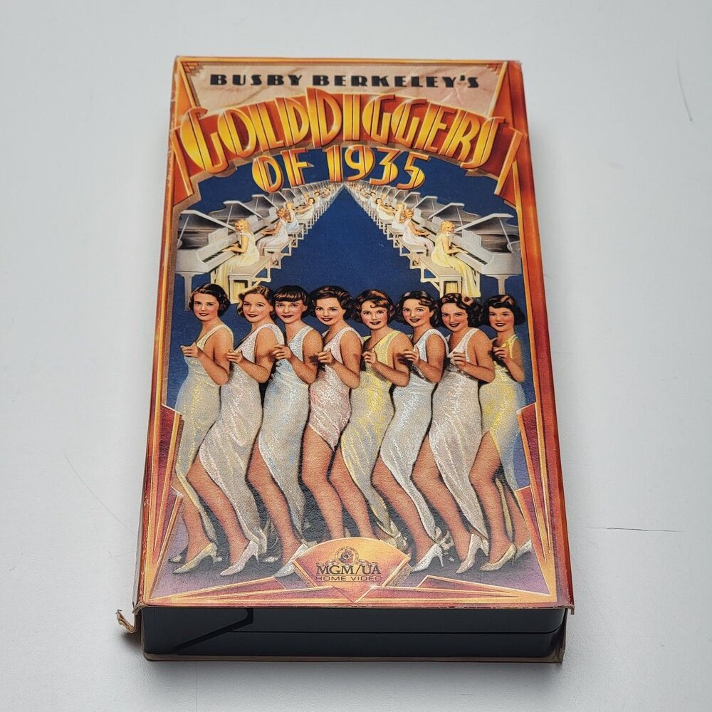Gold Diggers of 1935 VHS Mgm/ua Home Video Busby Berkeley Vintage Musical Movie
